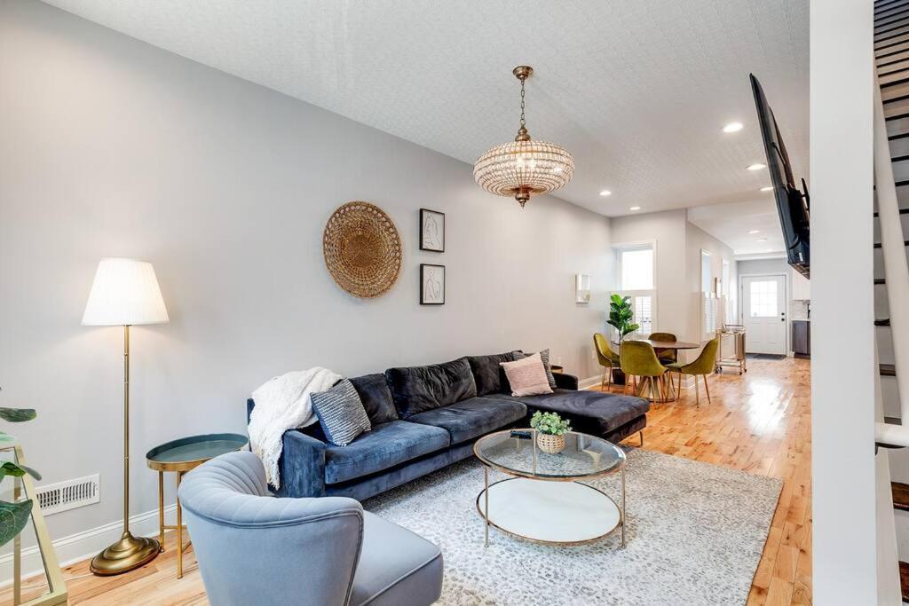 フィラデルフィアTrendy Fairmount Gem-5 Star Location, Roof Deck, Parking, Gr8 For Familiesアパートメント エクステリア 写真