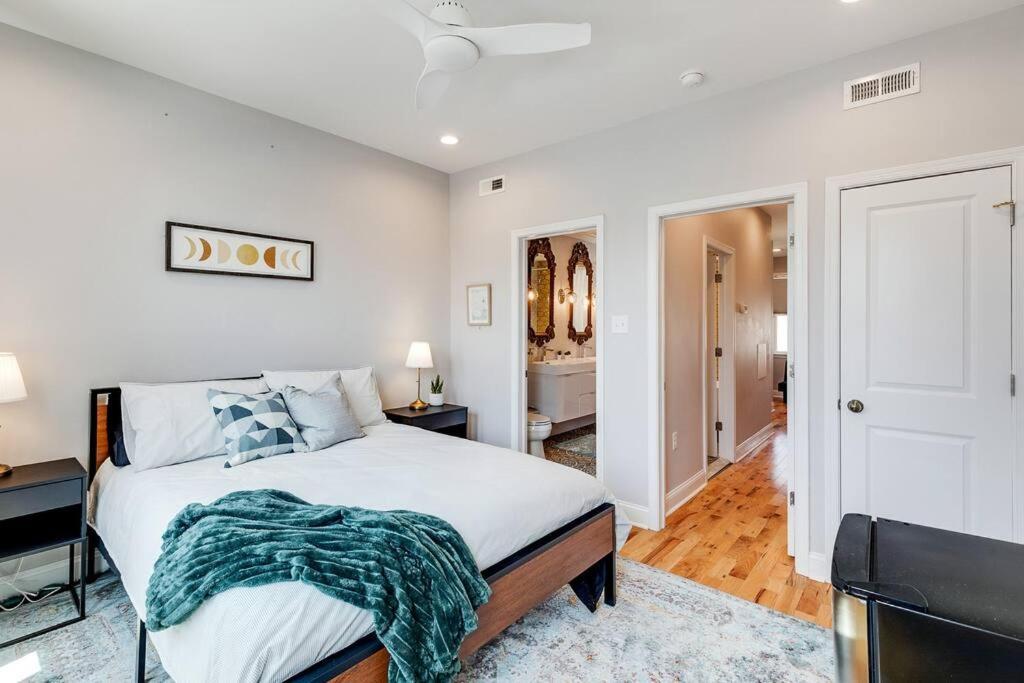 フィラデルフィアTrendy Fairmount Gem-5 Star Location, Roof Deck, Parking, Gr8 For Familiesアパートメント エクステリア 写真